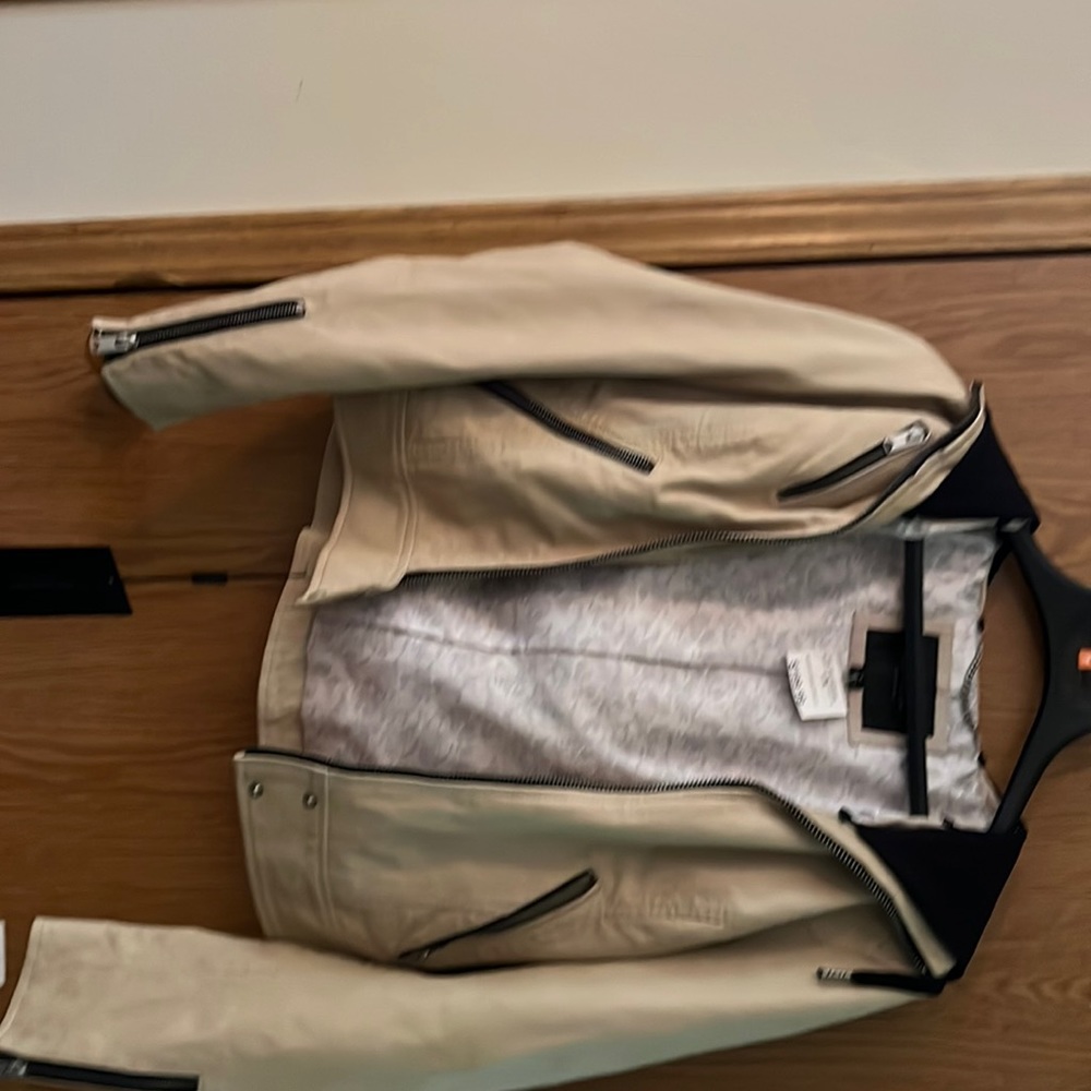 Marc jacobs genuine leather jacket